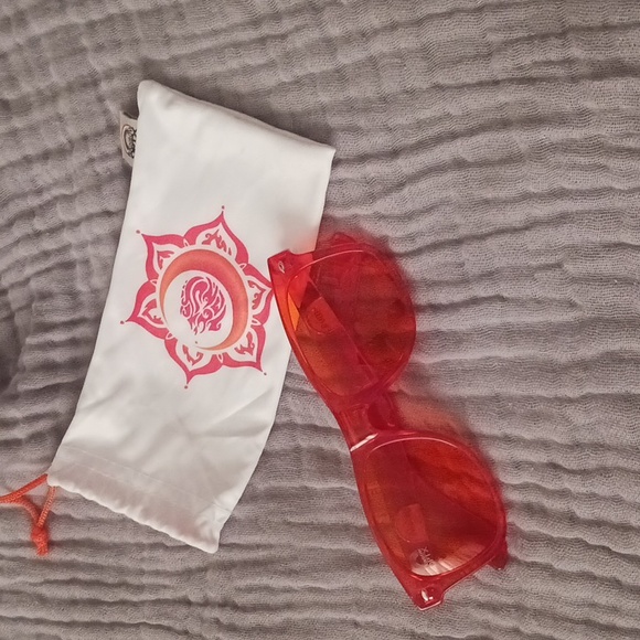 RAINBOW OPTIX ORANGE with ORANGE Len's Sunglasses - Picture 2 of 5